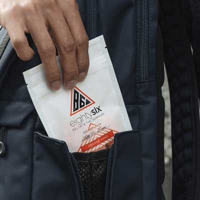Delta-8 gummies in a pocket