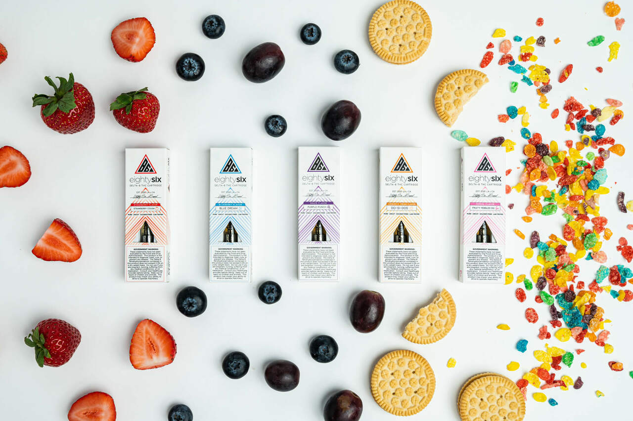 Delta-8 vape cartridges and food