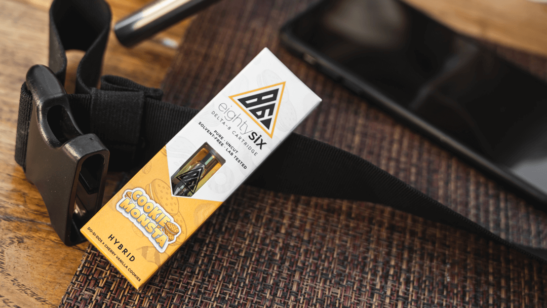 Delta-8 Cookie Monsta vape cartridge