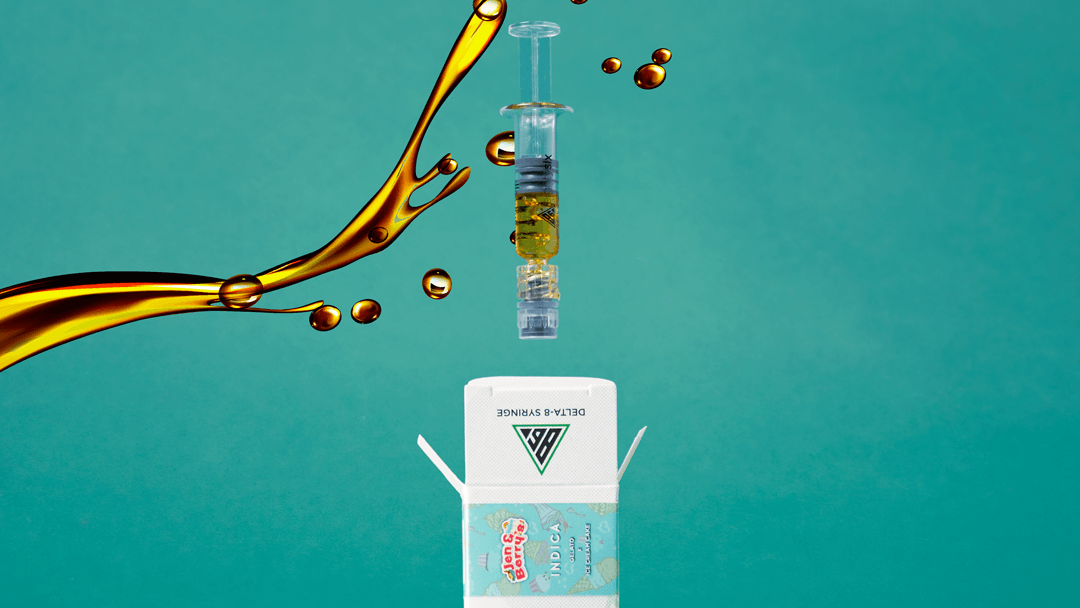 Indica Delta-8 syringe